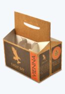 Custom 6 Bottles & Packs Beer Carrier Boxes