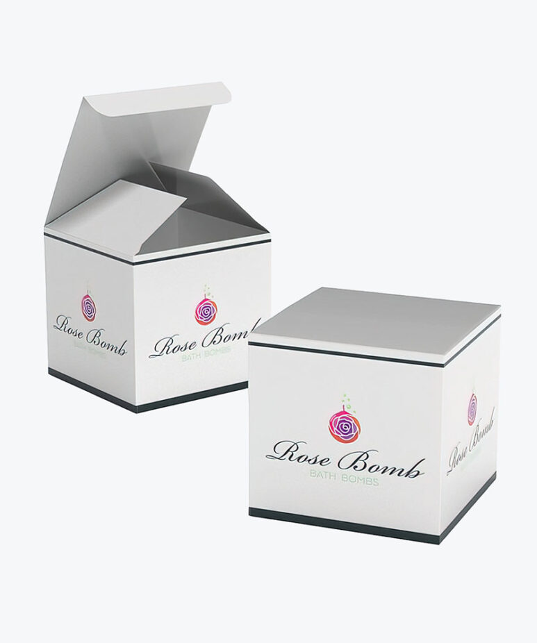 Custom Bath Bomb Boxes