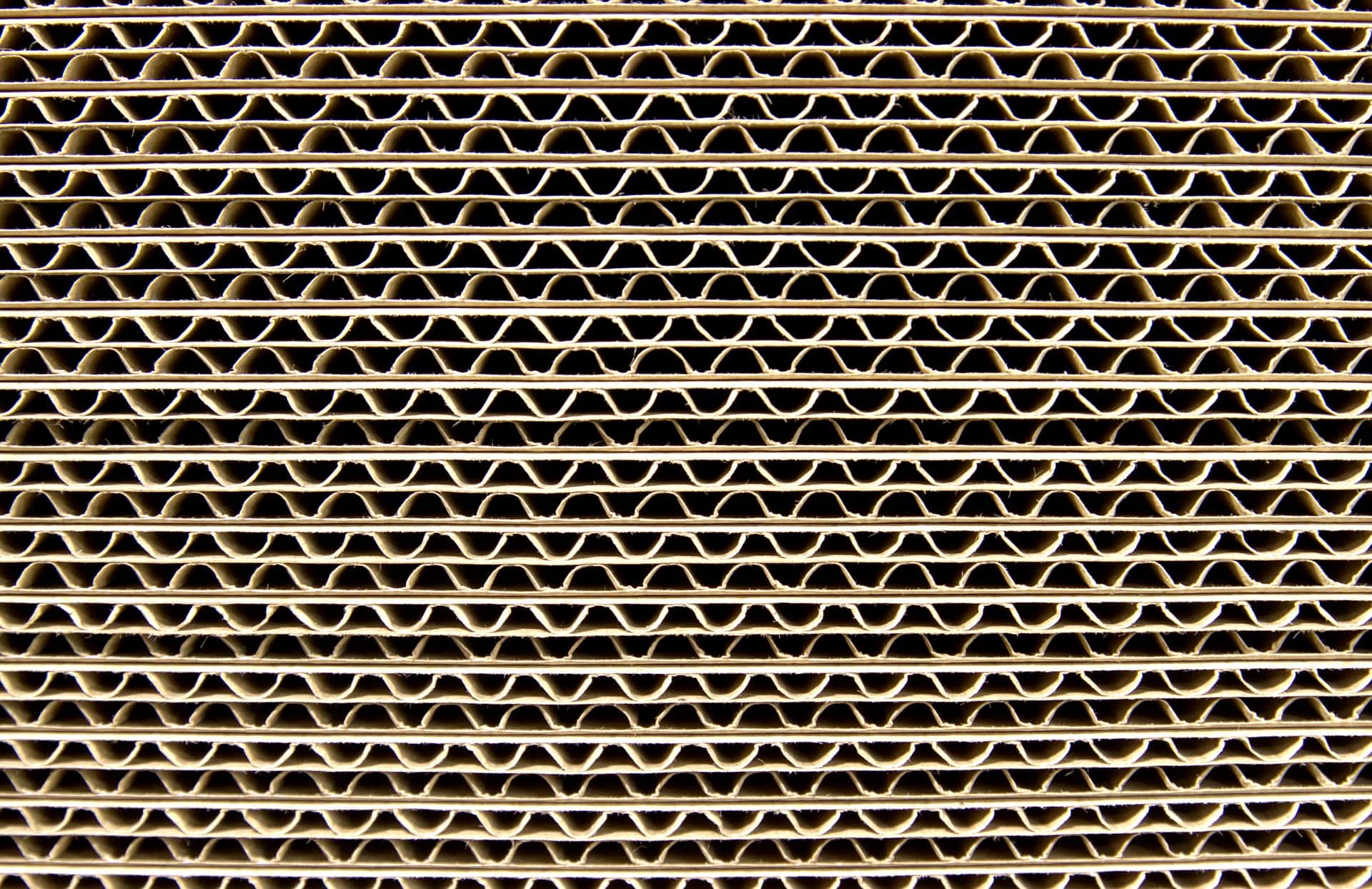 corrugated packaging cardboard process