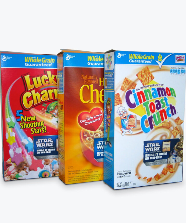 Custom Cereal Packaging Boxes