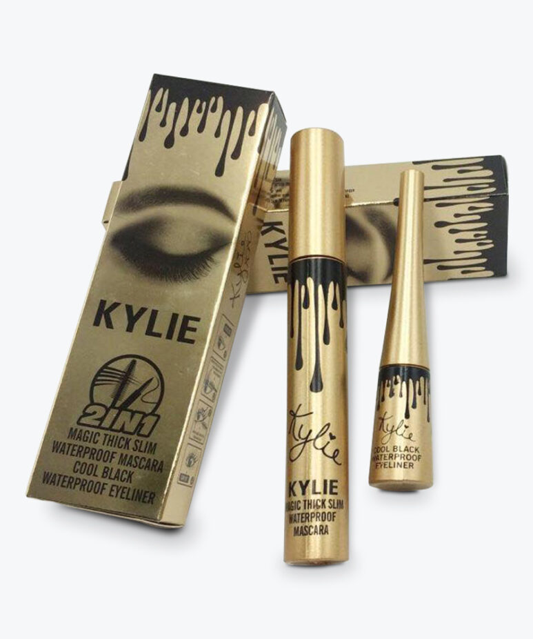 Gold Foil Mascara Box