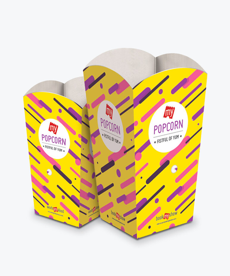 Custom Printed Popcorn Boxes