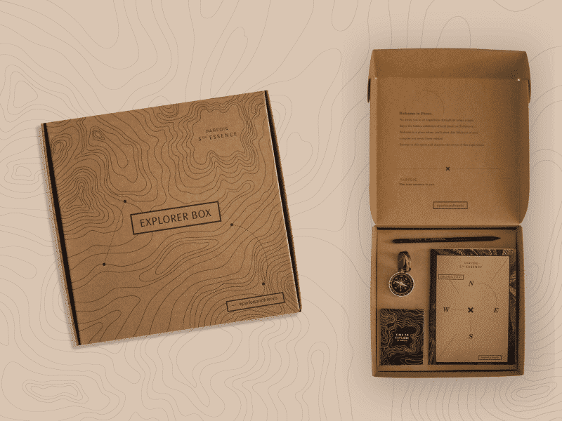 brown kraft paper boxes durable